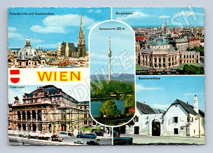 Pohlednice Rakousko Vídeň památky 1975 (M26391)
