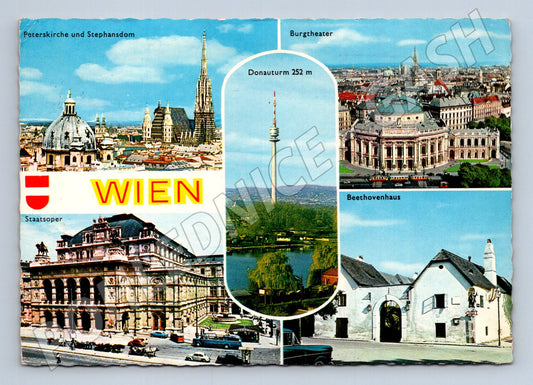 Pohlednice Rakousko Vídeň památky 1975 (M26391)