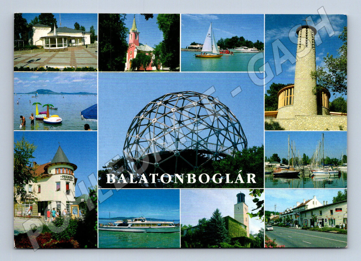 Pohlednice Madarsko Balatonboglár různé motivy 2012 (M26392)