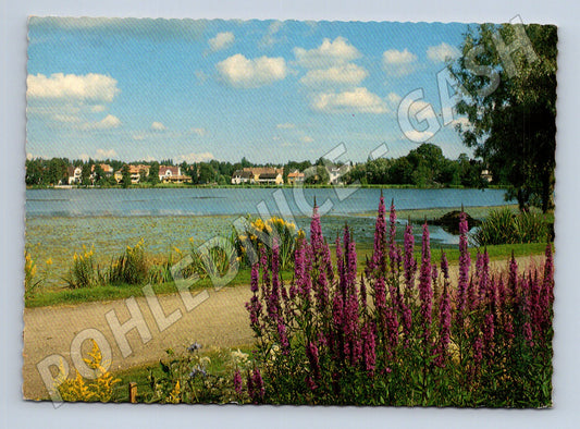 Pohlednice Švédsko Nässjö jezero Ingsbergssjön 1982 (M26399)
