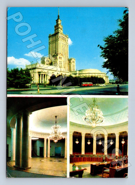 Pohlednice Polsko Varšava Palác kultury 1965 (M26403)