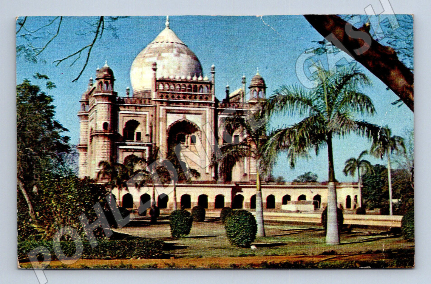 Pohlednice Indie Mughal monument Delhi (M26404)