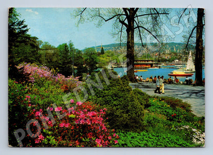 Pohlednice Švýcarsko Zürich Arboretum 1984 (M26416)