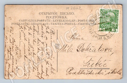 Postcard Ludovic Aléaume personality (M2642)