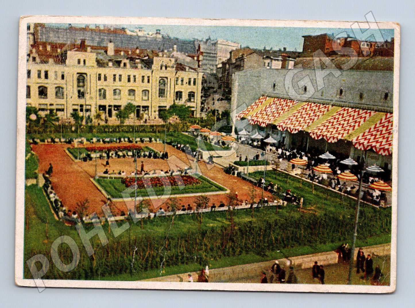 Pohlednice Rusko Moskva Nový skver na Kuzněckém mostu 1948 (M26420)