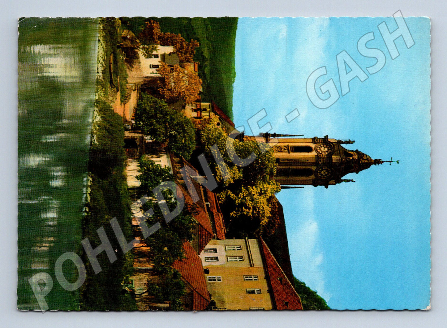Pohlednice Rakousko Dürnstein v údolí Wachau 1973 (M26434)