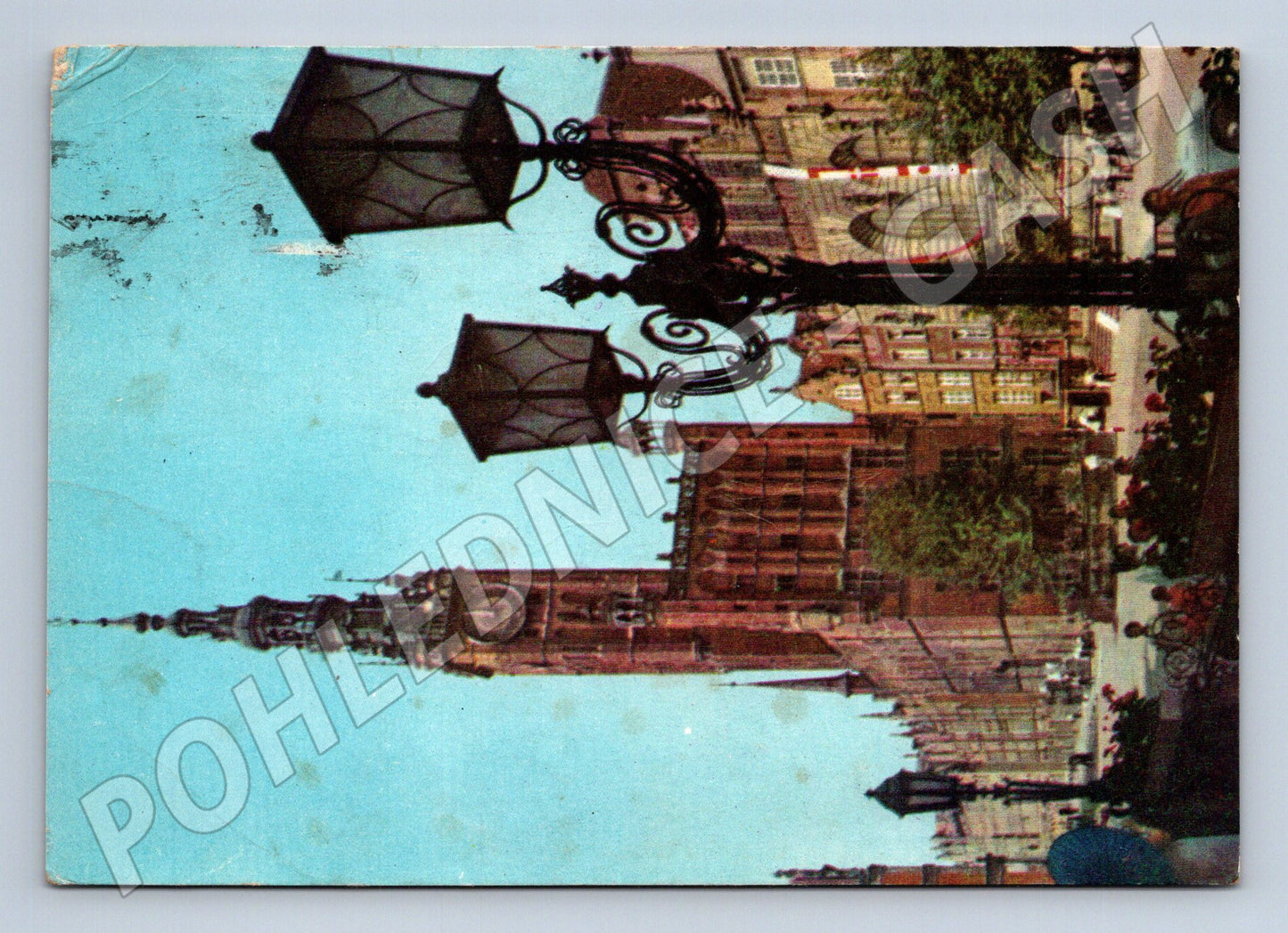 Pohlednice Polsko Gdaňsk Długi Targ 1970 (M26440)