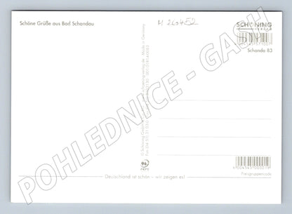 Pohlednice Německo Bad Schandau koláž motivů (M26452)