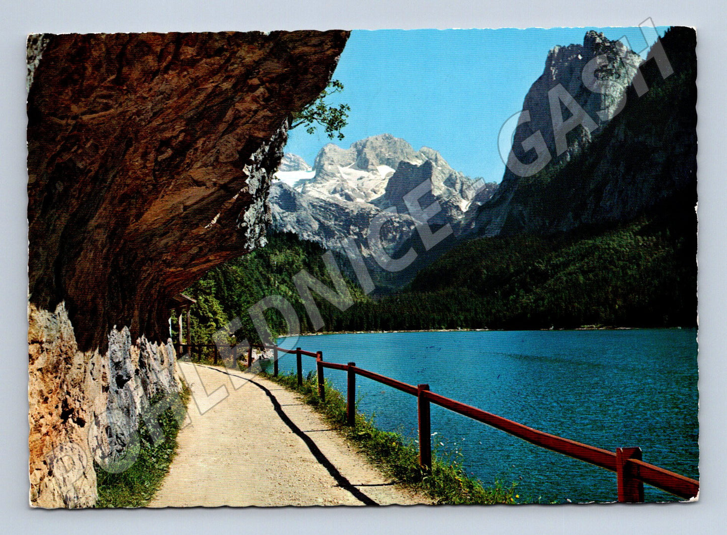 Pohlednice Rakousko Gosausee s Dachsteinem 1967 (M26475)