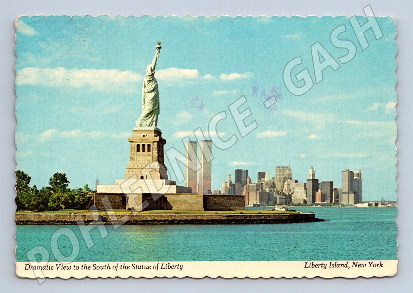 Pohlednice USA New York Socha Svobody WTC 1981 (M26477)