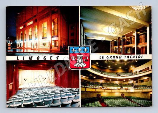 Pohlednice Francie Limoges Le Grand Théâtre 1974 (M26481)