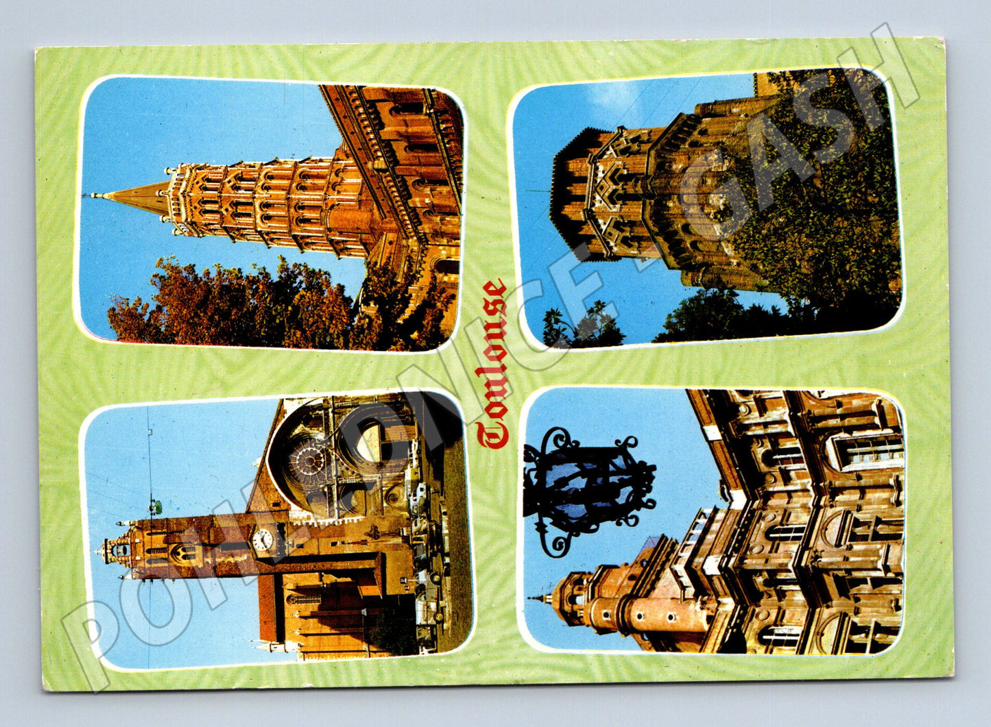Pohlednice Francie Toulouse kostely 1973 (M26483)