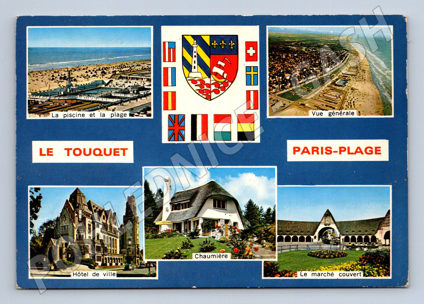 Pohlednice Francie Le Touquet Paris-Plage 1949 (M26484)