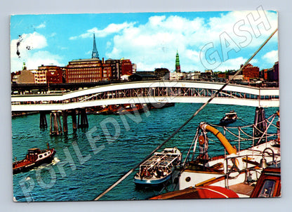 Pohlednice Německo Hamburk Überseebrücke 1967 (M26487)