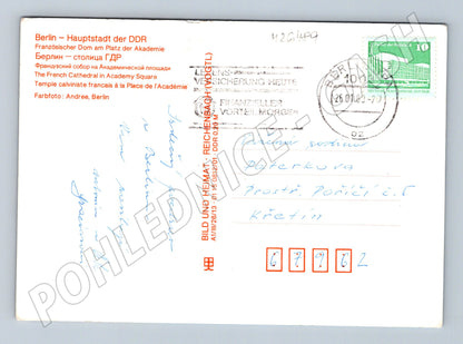Pohlednice Německo Berlín Francouzský dóm 1983 (M26489)