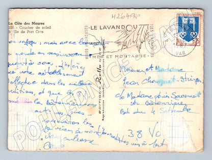 Pohlednice Francie La Côte des Maures západ slunce (M26498)