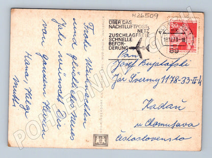 Pohlednice Rakousko Madona s dítětem 1970 (M26509)
