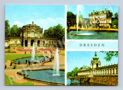 Pohlednice Německo Drážďany Zwinger palác (M26529)