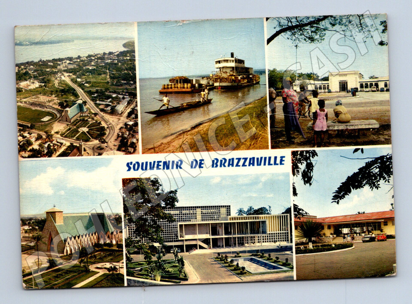 Pohlednice Kongo Brazzaville soubor motivů (M26545)