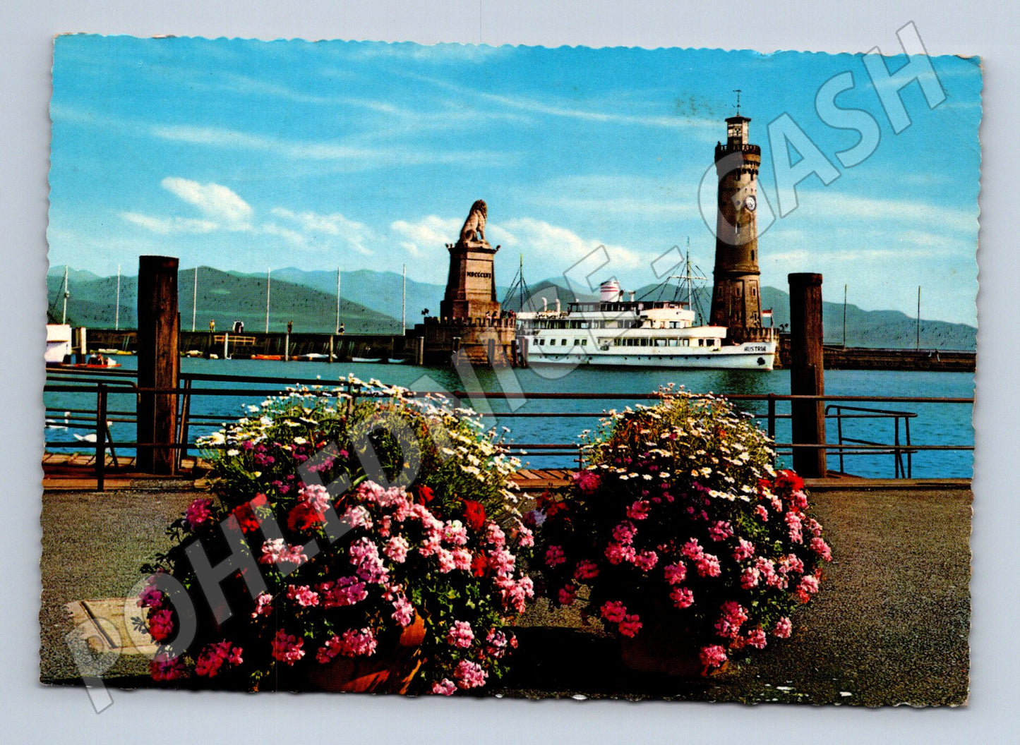 Pohlednice Německo Lindau Bodensee přístav (M26551)