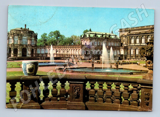 Pohlednice Německo Drážďany Zwinger 1977 (M26569)