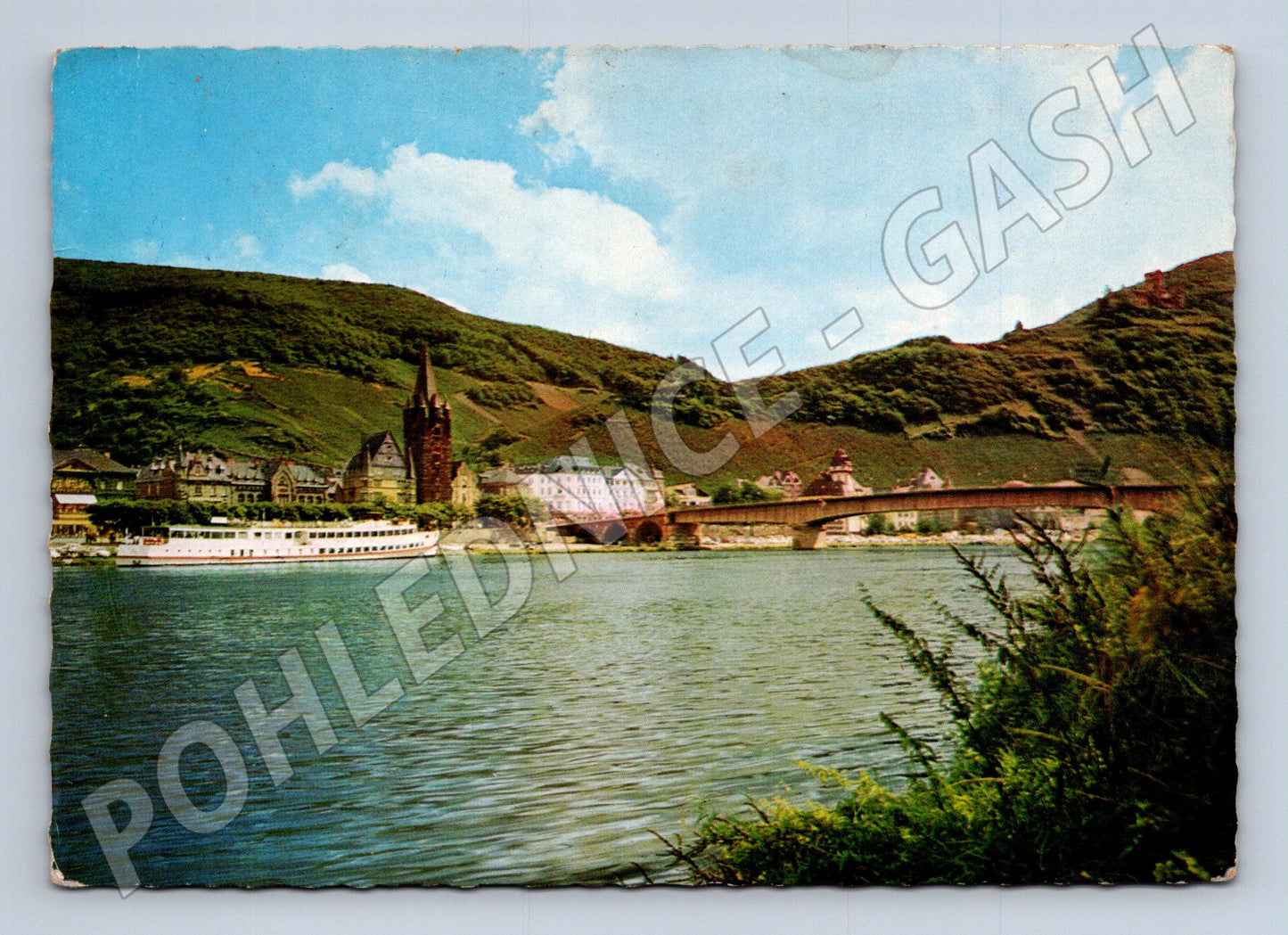 Pohlednice Německo Bernkastel-Kues Mosela (M26609)