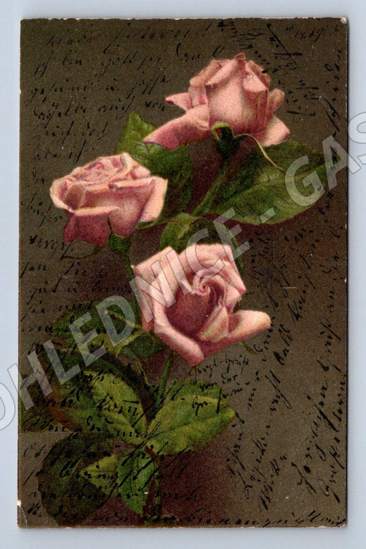 Postcard Rose 1933 (M2661)