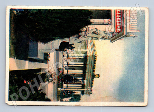Pohlednice SSSR VSHV Pavilon Lotyšské SSR 1954 (M26625)