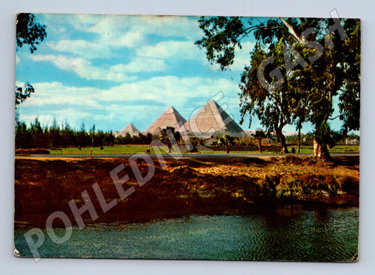 Pohlednice Egypt Giza Pyramidy (M26631)