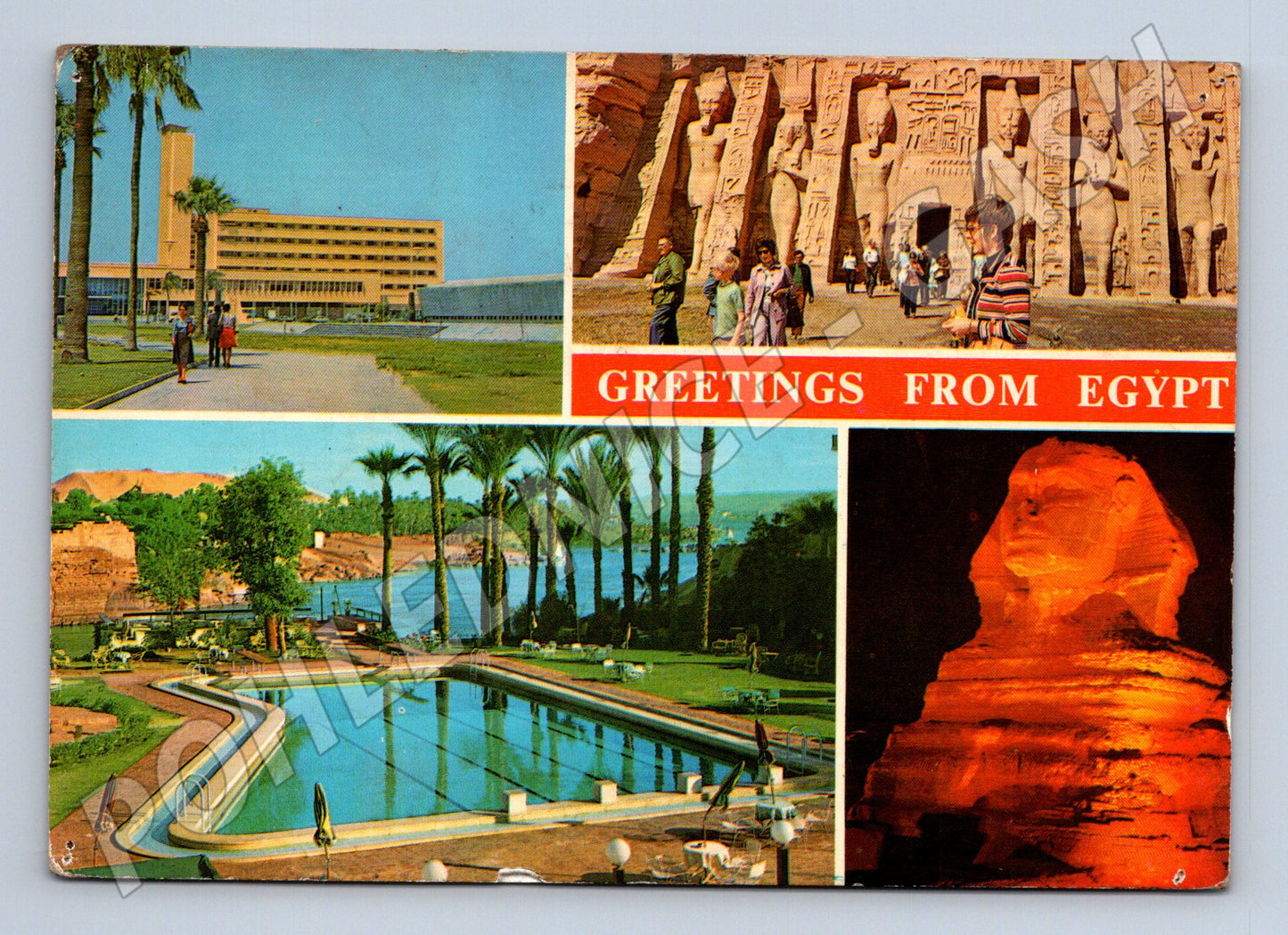 Pohlednice Egypt více motivů (M26634)