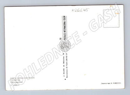 Pohlednice Španělsko Caldetas různé pohledy 1968 (M26645)