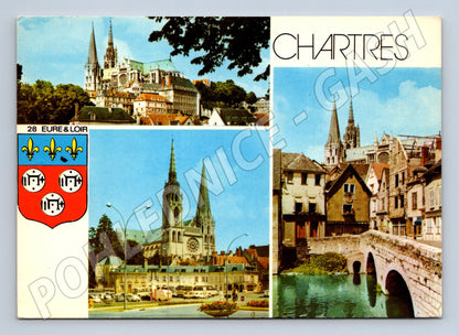 Pohlednice Francie Chartres katedrála 1979 (M26654)