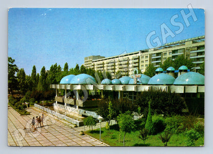 Pohlednice SSSR Taškent kavárna Modré kupole 1979 (M26659)