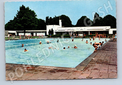 Pohlednice Holandsko Sittard koupaliště 1953 (M26663)