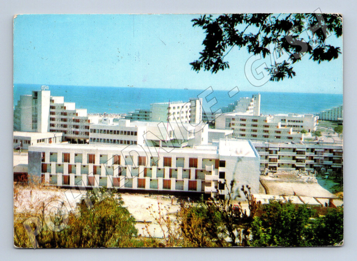 Pohlednice Bulharsko Albena moderní hotel 1977 (M26664)