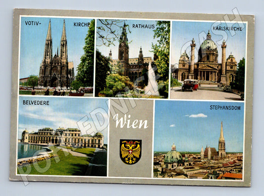 Pohlednice Rakousko Vídeň památky 1961 (M26682)