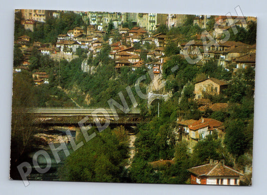 Pohlednice Bulharsko Veliko Tarnovo město na kopci ~1981 (M26683)