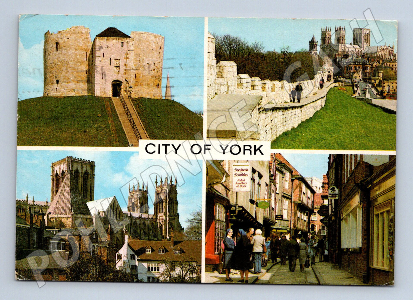 Pohlednice Velká Británie York 1984 (M26684)