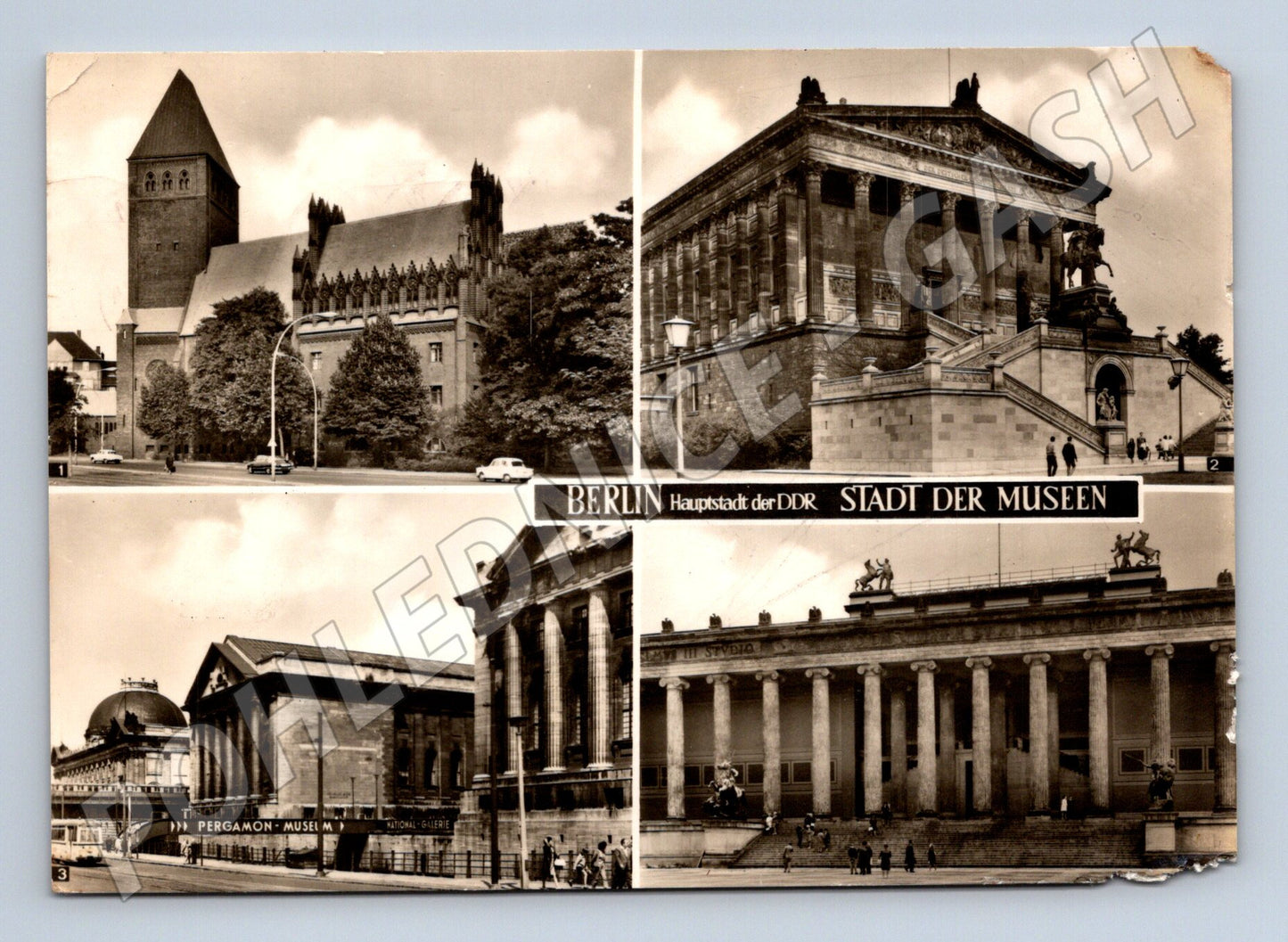 Pohlednice Německo Berlín muzea 1971 (M26685)
