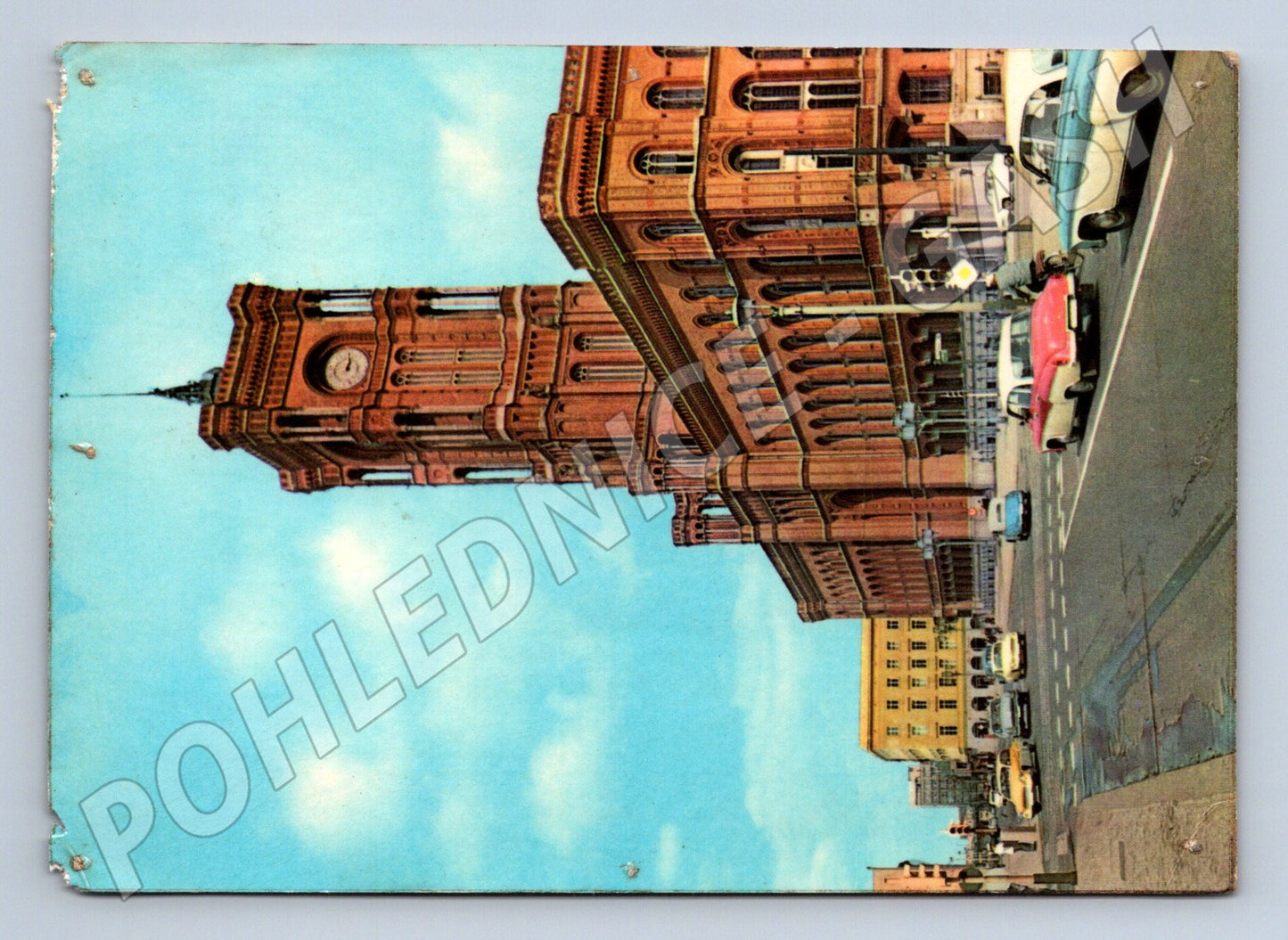 Pohlednice Německo Berlín Rathaus 1971 (M26687)