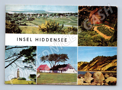 Pohlednice Německo Hiddensee ostrov multi-pohled 1983 (M26691)