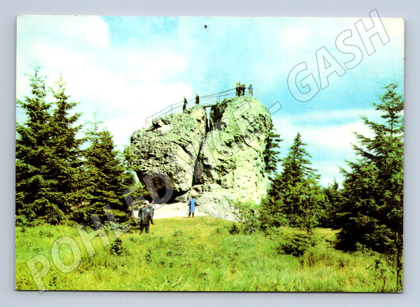 Pohlednice Německo Tannenbergsthal Schneckenstein 1970 (M26694)