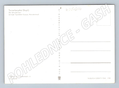 Pohlednice Německo Tannenbergsthal Schneckenstein 1970 (M26694)