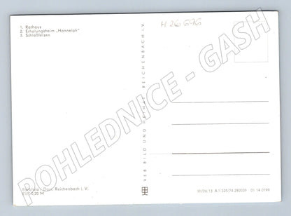 Pohlednice Německo Falkenstein (Vogtl.) více záběrů (M26696)