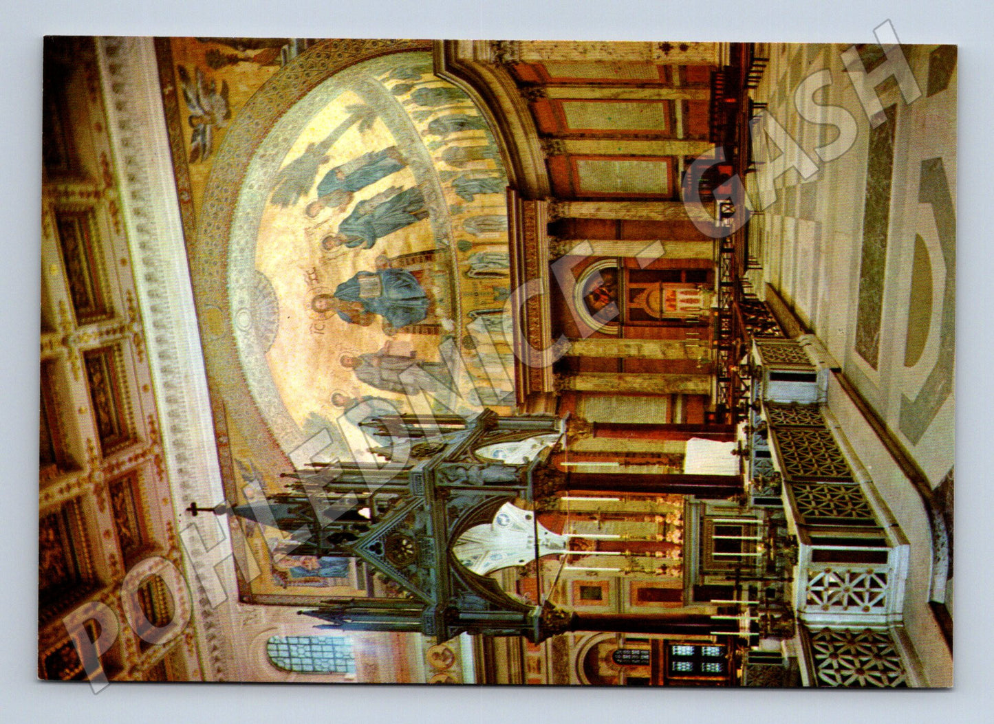 Pohlednice Itálie Řím Bazilika sv. Pavla 1971 (M26708)