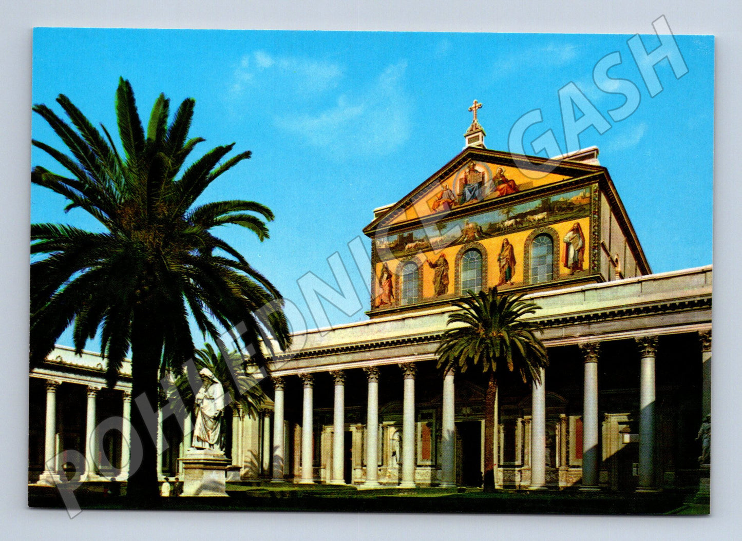 Pohlednice Itálie Řím bazilika sv. Pavla 1971 (M26709)