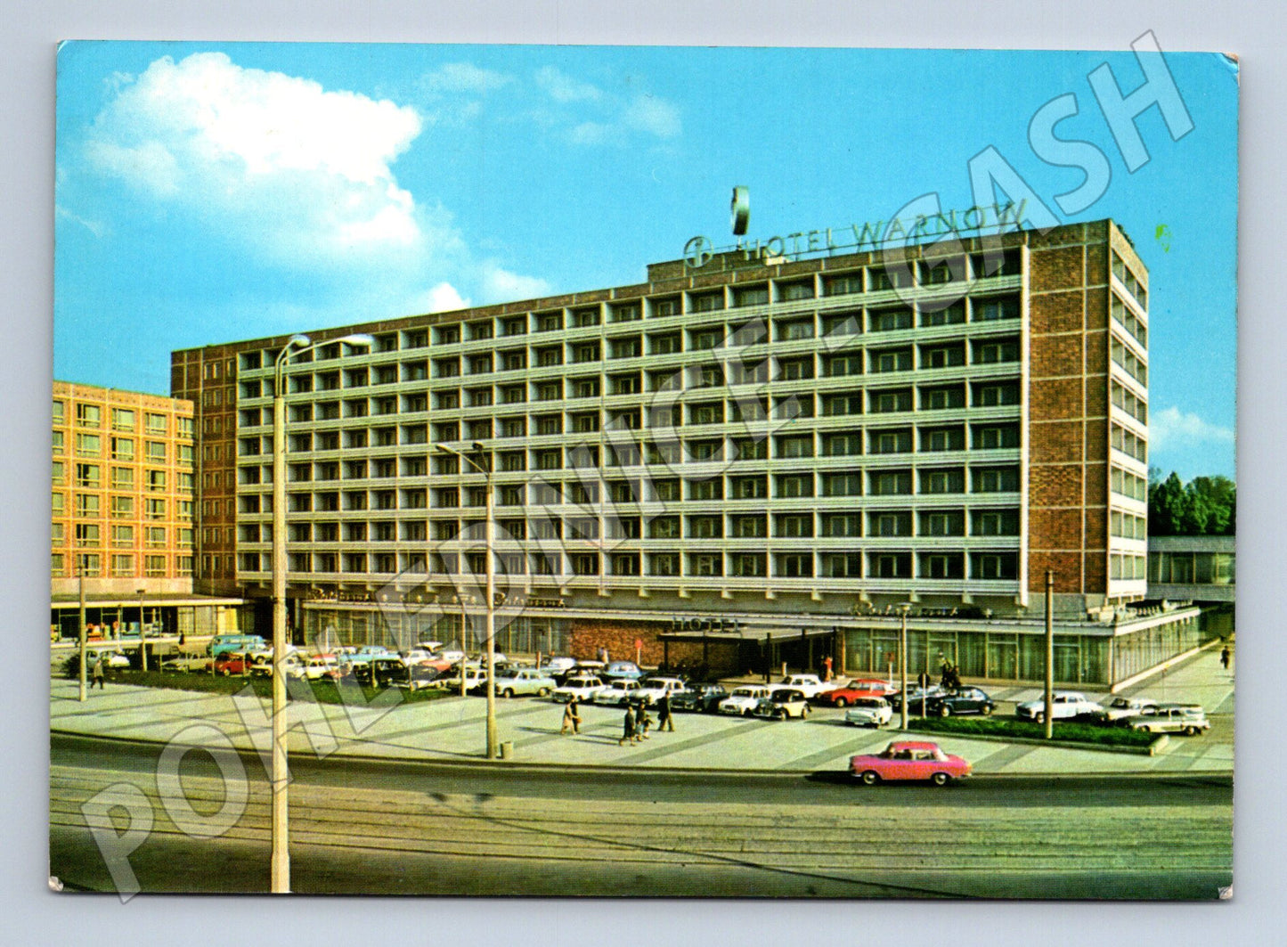 Pohlednice Německo Rostock Hotel Warnow 1975 (M26716)