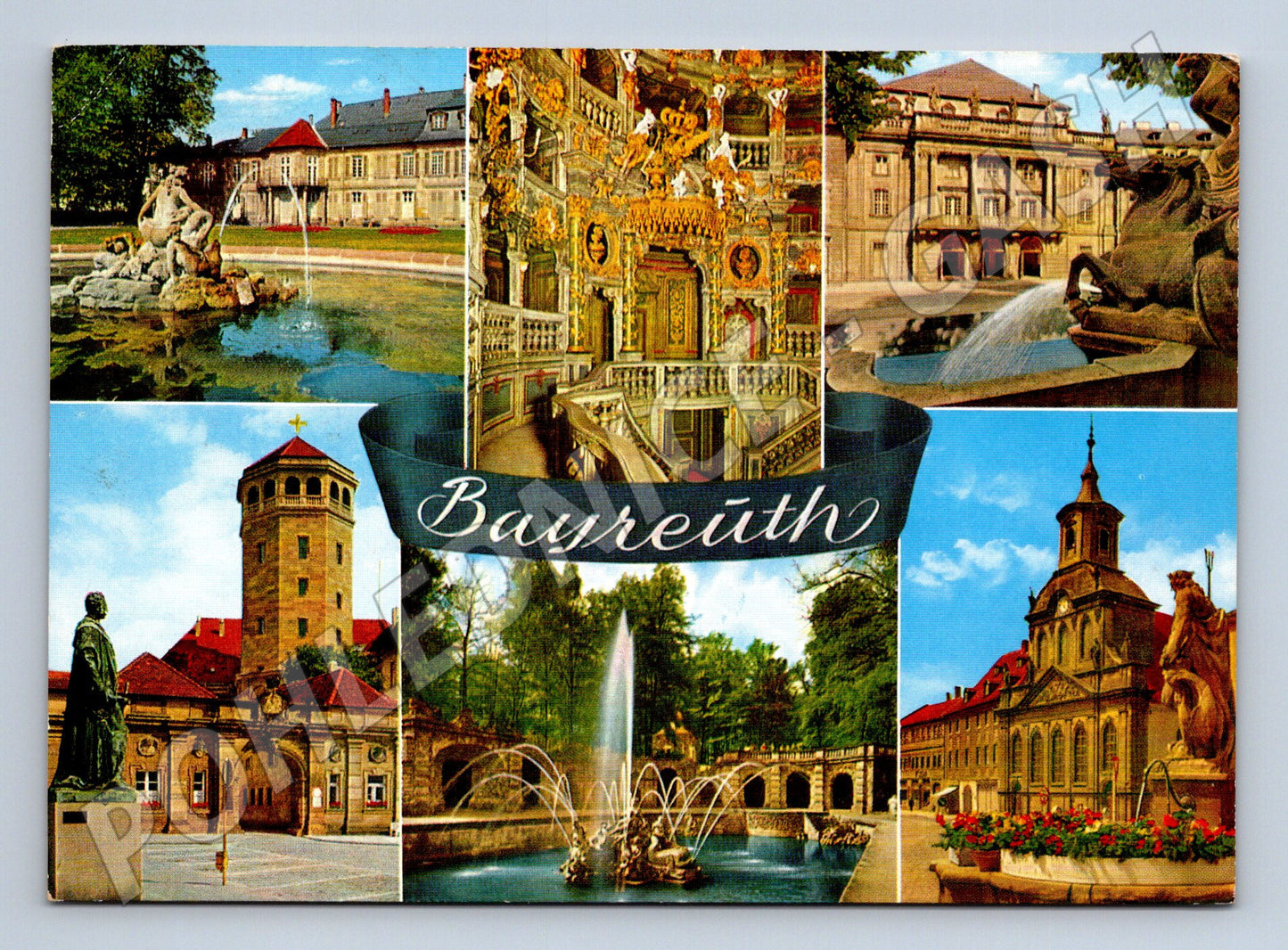 Pohlednice Německo Bayreuth 1963 (M26718)