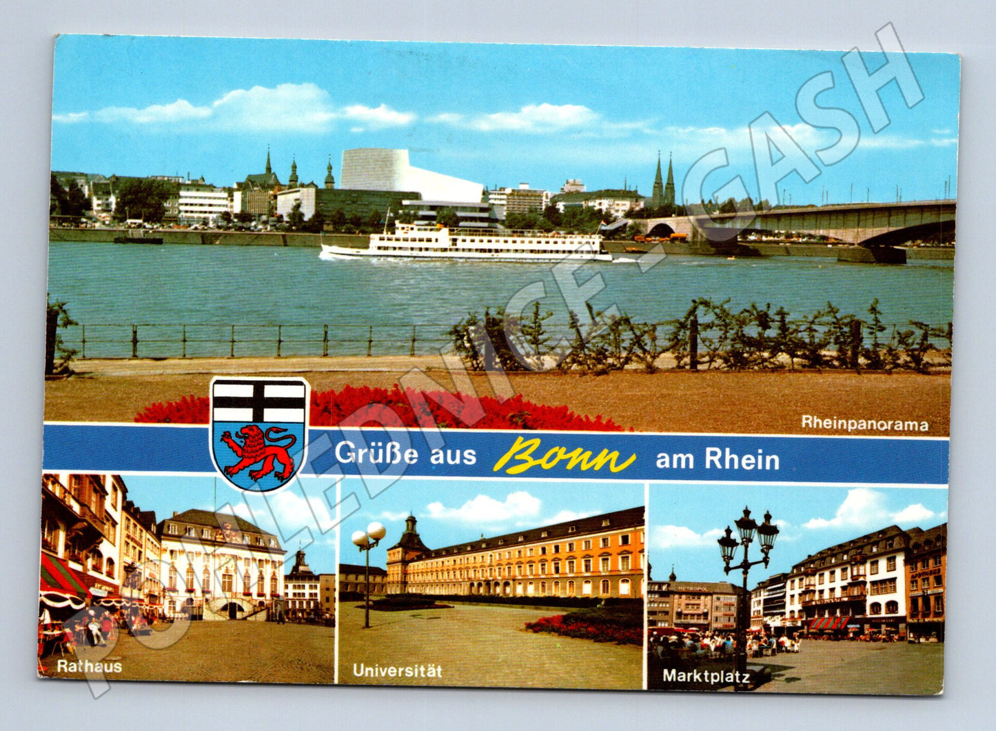 Pohlednice Německo Bonn am Rhein 1983 (M26731)