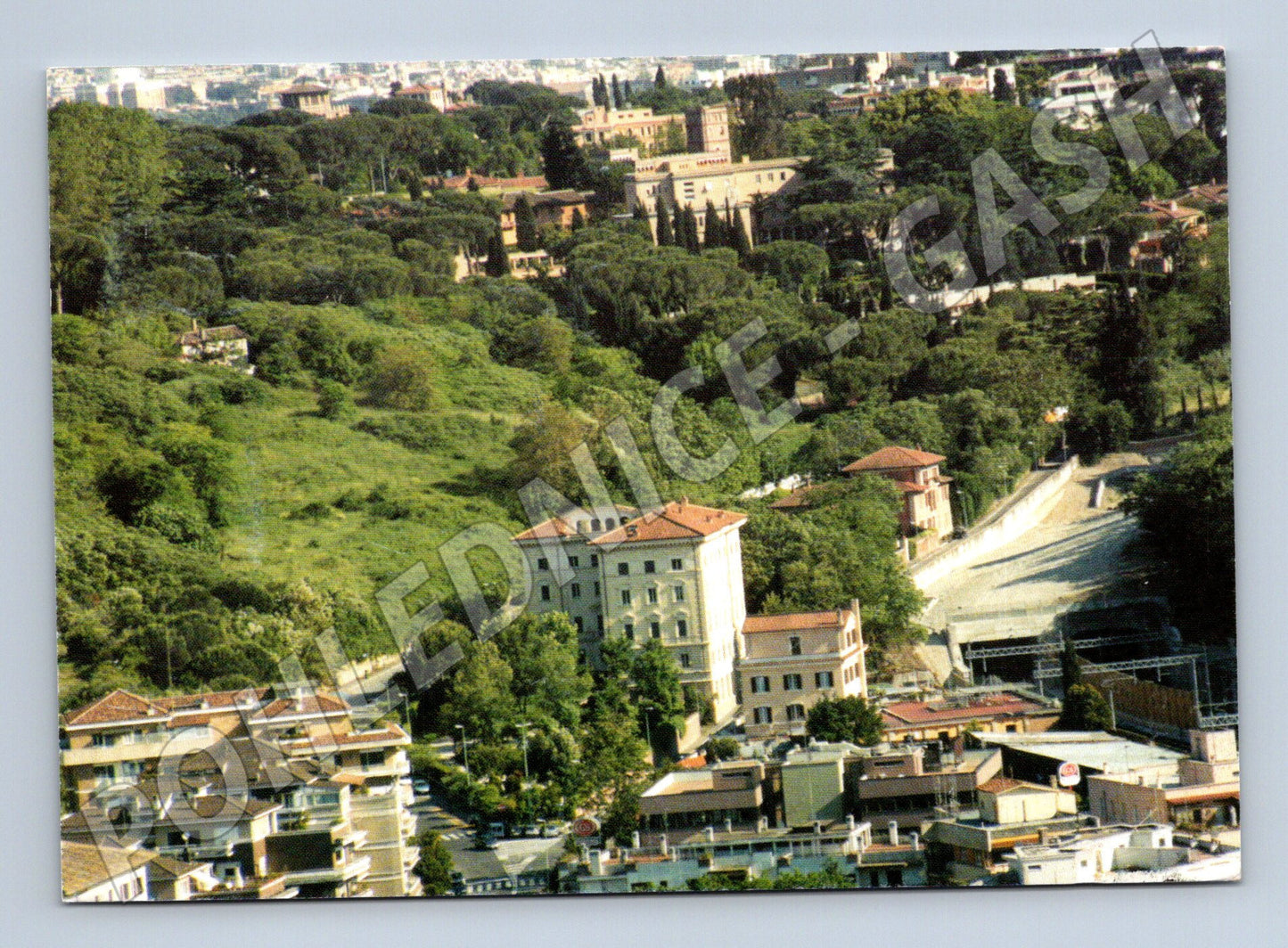 Pohlednice Itálie Řím výhled Janikul Velehrad 2002 (M26752)